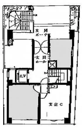 みちのくビルの基準階図面