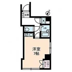 新和泉ビルの基準階図面