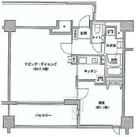 カッシア神田レジデンスビルの基準階図面