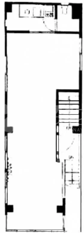 松本ビルの基準階図面