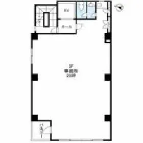 第5矢木ビルの基準階図面