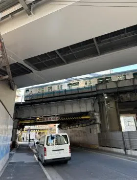 JR高架下千代田ビルの外観