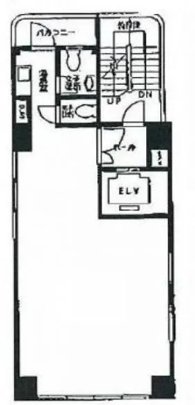 リプロ神田ビルの基準階図面