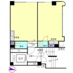 秋元ビルの基準階図面