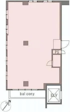 アガタ竹澤ビルの基準階図面