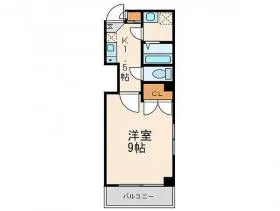ブリランテビルの基準階図面