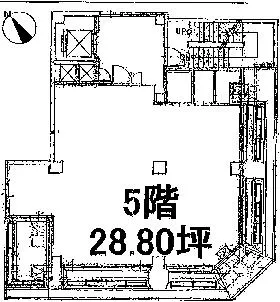 K&Sフィールドビルの基準階図面