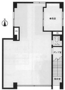 小山ビルの基準階図面
