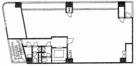 FK第3ビルの基準階図面