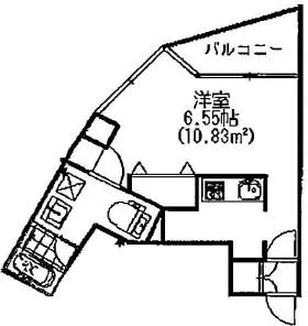インスタイルスクエアの基準階図面