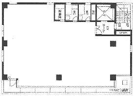 第2伊三美ビルの基準階図面