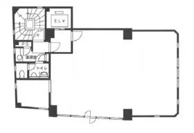井口ビルの基準階図面