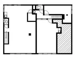 岩本町丸七ビルの基準階図面