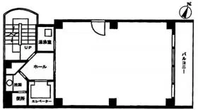 藤井第1ビルの基準階図面