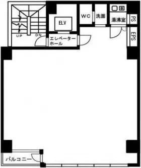 藤井第2ビルの基準階図面