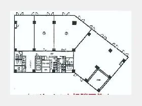 新宿国際ビルディング新館の基準階図面