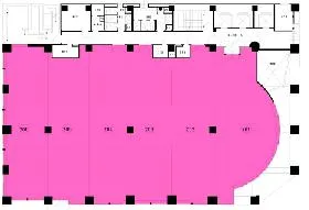 神田橋パークビルの基準階図面