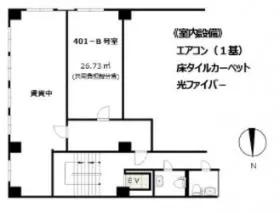 第1大隆ビルの基準階図面