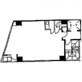 小山ビルの基準階図面