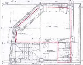 第二後藤ビルの基準階図面