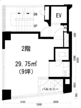 サニーヒル御茶ノ水ビルの基準階図面