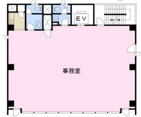 三五ビルの基準階図面