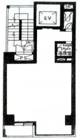 プリサイド御茶ノ水ビルの基準階図面