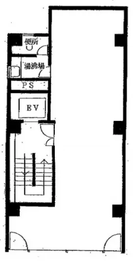 日計ビルの基準階図面