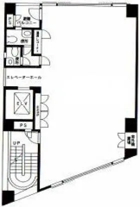 ASKビルの基準階図面