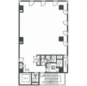 秋芳ビルの基準階図面