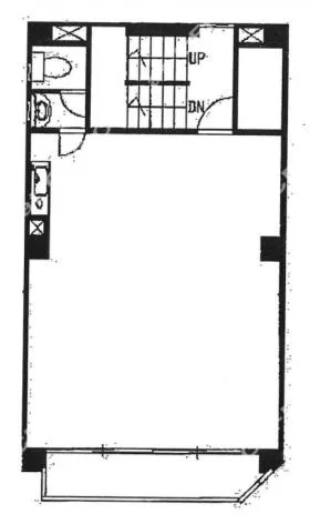加藤ビルの基準階図面