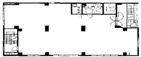 野村第3ビルの基準階図面