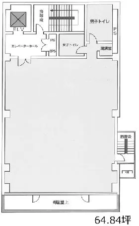 THE PORTAL IWAMOTOCHO(旧:プライム岩本町2丁目の基準階図面