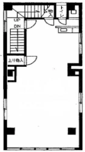 川上ビルの基準階図面