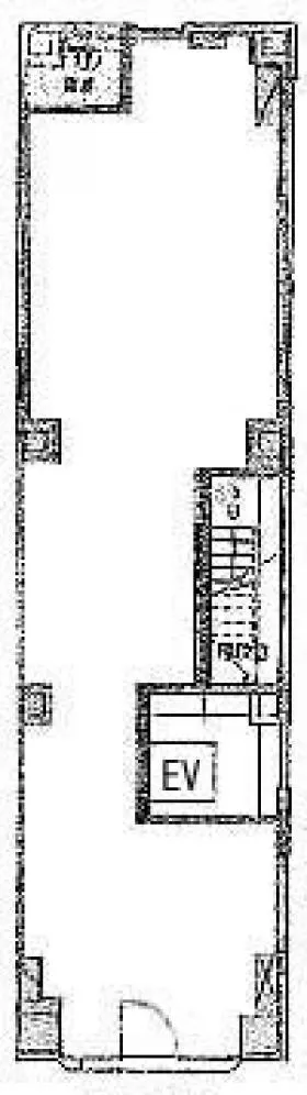 銀座新井ビルの基準階図面