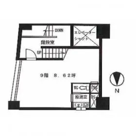 美濃松ビルの基準階図面