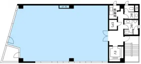 ミヤギ日本橋ビルの基準階図面