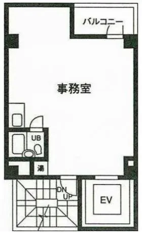 大我ビルの基準階図面