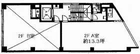 第2斉藤ビルの基準階図面