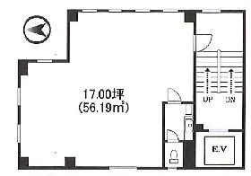 宇土ビルの基準階図面