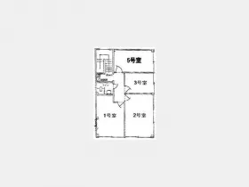 小山第1ビルの基準階図面