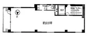 アルプスビルの基準階図面