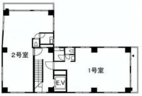 パラシオン同朋ビルの基準階図面