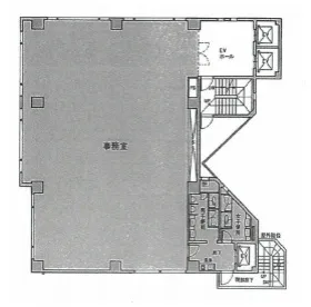 五反田TRビルの基準階図面