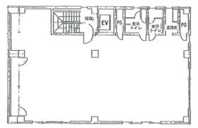 藤井ビルの基準階図面