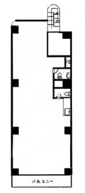 新御徒町妙見屋ビルの基準階図面