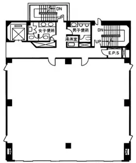 THE GATE GOTANDA EAST(旧:五反田一丁目イースト)の基準階図面