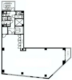 ヨネクラビルの基準階図面