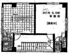 イチカワビルの基準階図面