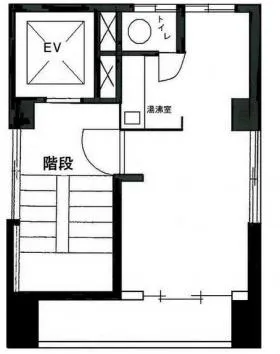 祥司ビルの基準階図面